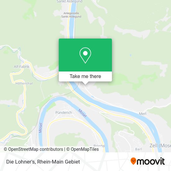 Карта Die Lohner's