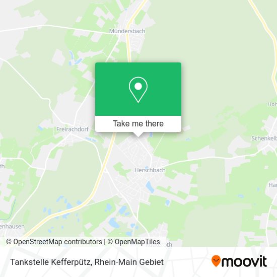 Карта Tankstelle Kefferpütz
