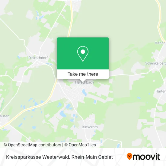 Карта Kreissparkasse Westerwald
