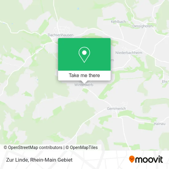 Карта Zur Linde