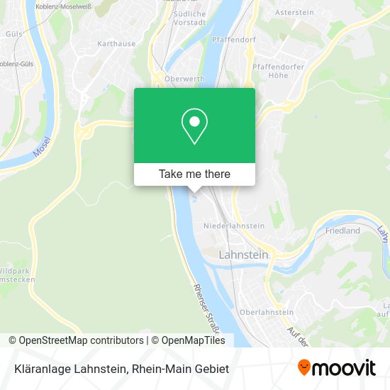 Карта Kläranlage Lahnstein
