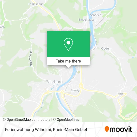 Карта Ferienwohnung Wilhelmi