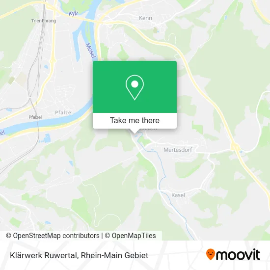 Карта Klärwerk Ruwertal