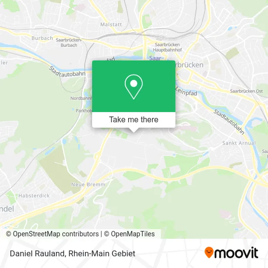 Daniel Rauland map