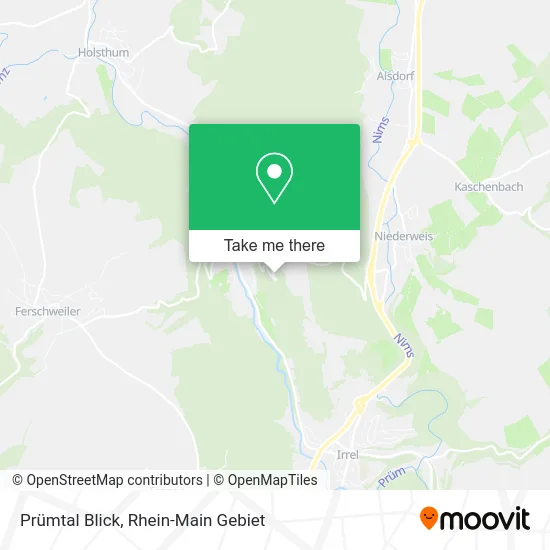 Карта Prümtal Blick