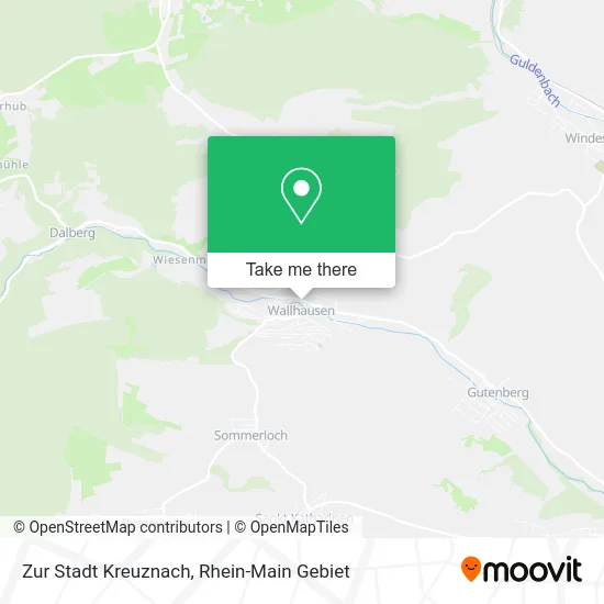 Карта Zur Stadt Kreuznach