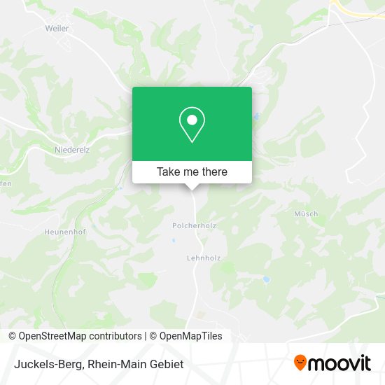 Карта Juckels-Berg
