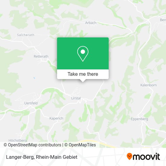 Карта Langer-Berg