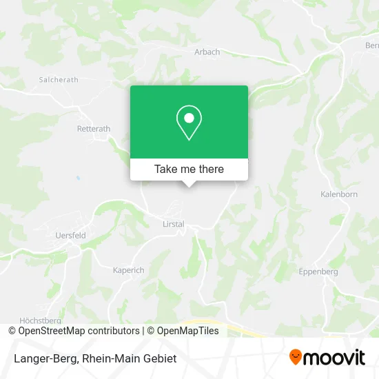 Карта Langer-Berg