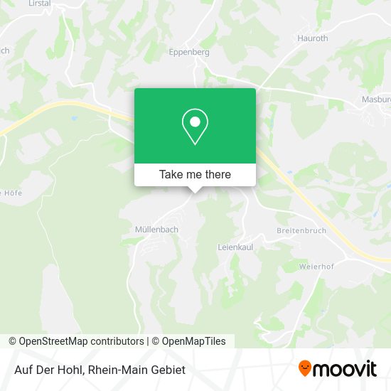 Карта Auf Der Hohl