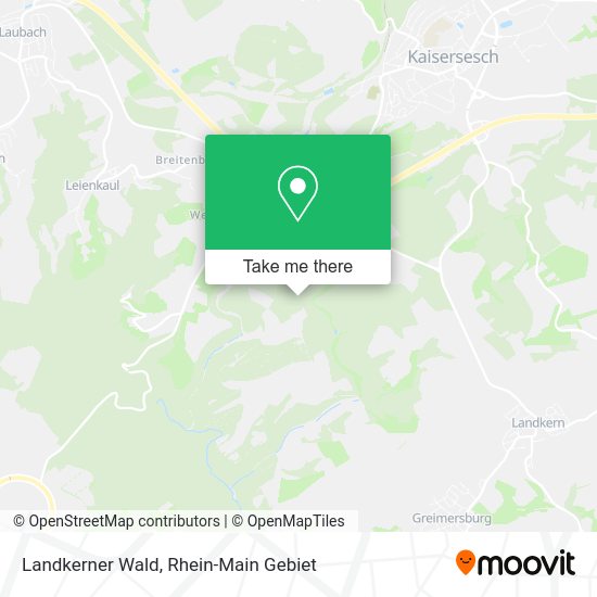 Карта Landkerner Wald