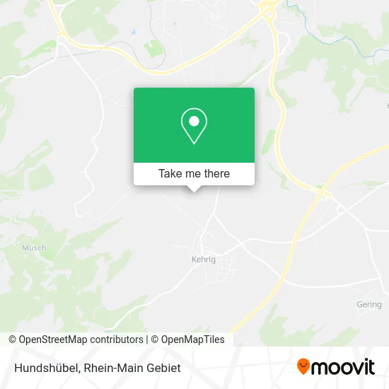 Карта Hundshübel