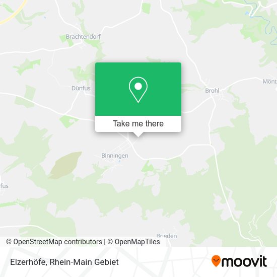Карта Elzerhöfe