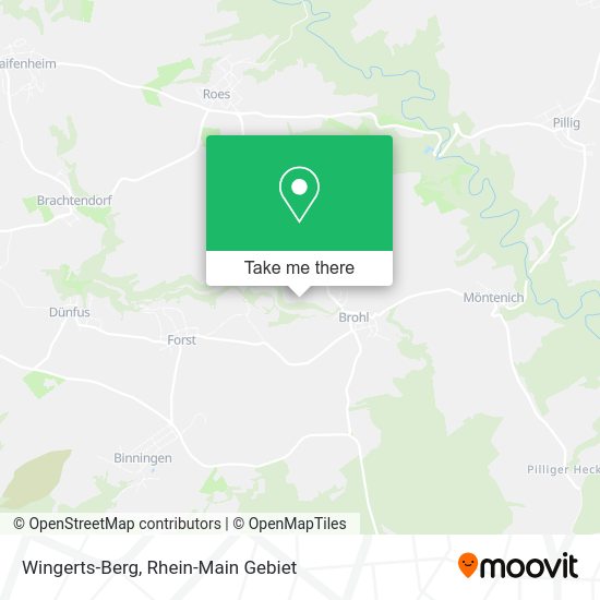 Карта Wingerts-Berg