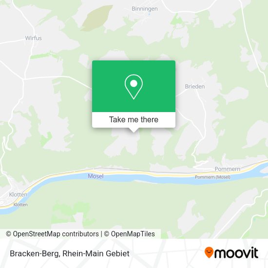 Карта Bracken-Berg