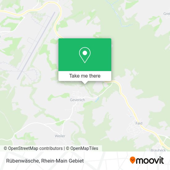 Карта Rübenwäsche