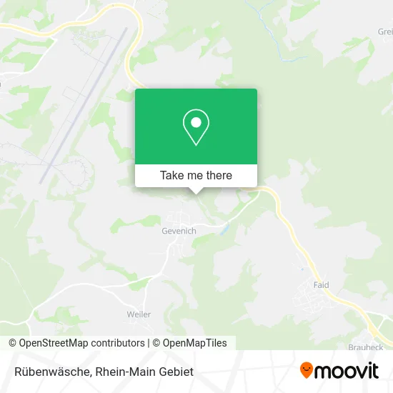 Карта Rübenwäsche
