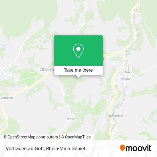 Карта Vertrauen Zu Gott