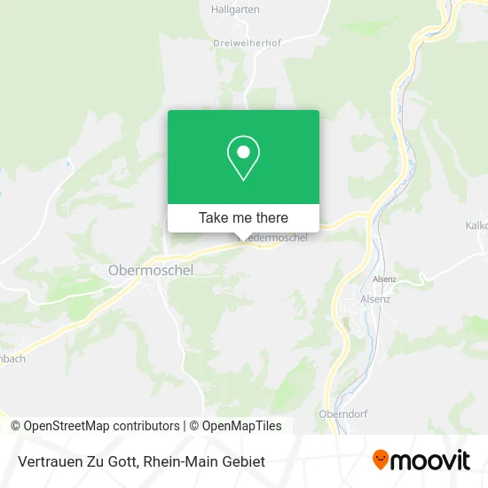 Карта Vertrauen Zu Gott