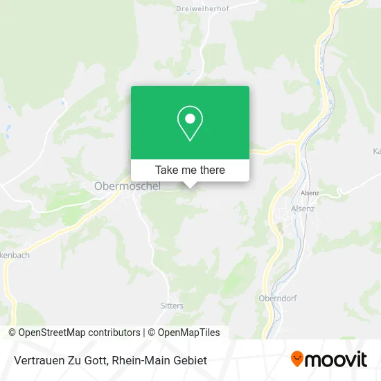 Карта Vertrauen Zu Gott