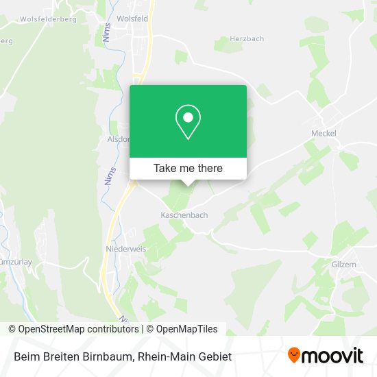 Карта Beim Breiten Birnbaum