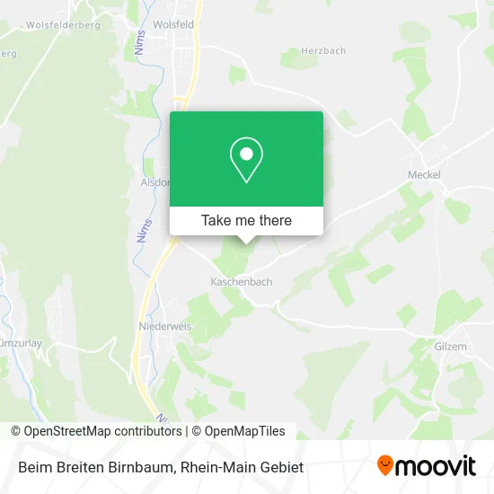 Карта Beim Breiten Birnbaum