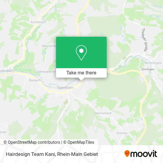 Hairdesign Team Kani map