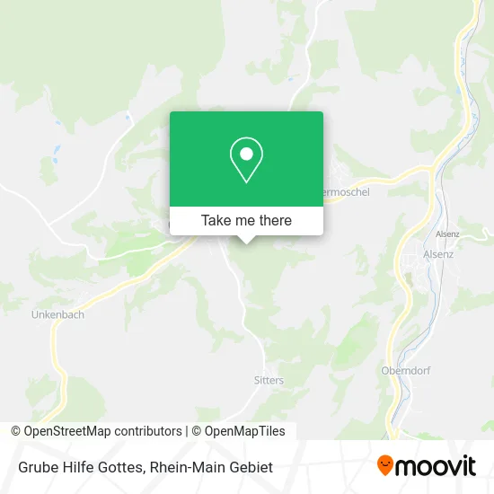Карта Grube Hilfe Gottes