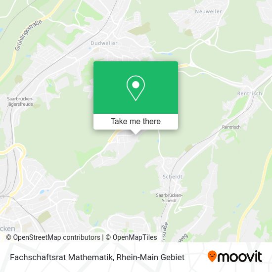 Карта Fachschaftsrat Mathematik