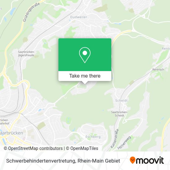 Карта Schwerbehindertenvertretung