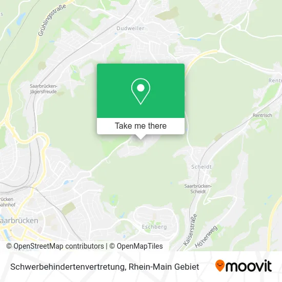 Карта Schwerbehindertenvertretung