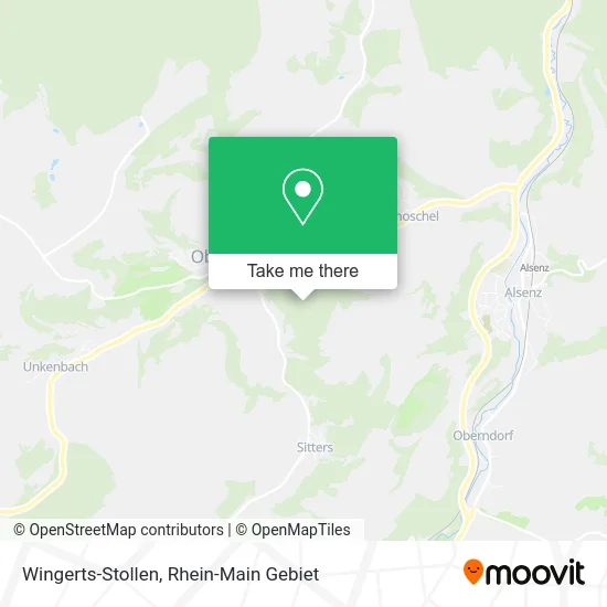 Карта Wingerts-Stollen
