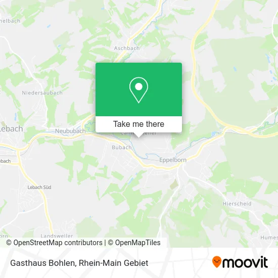 Карта Gasthaus Bohlen