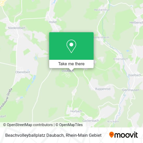 Карта Beachvolleyballplatz Daubach