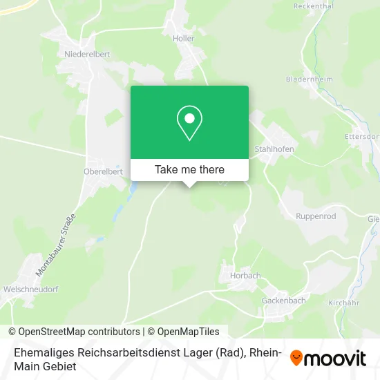 Карта Ehemaliges Reichsarbeitsdienst Lager (Rad)
