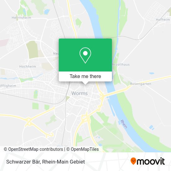 Карта Schwarzer Bär
