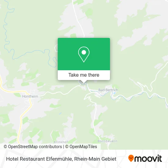 Карта Hotel Restaurant Elfenmühle