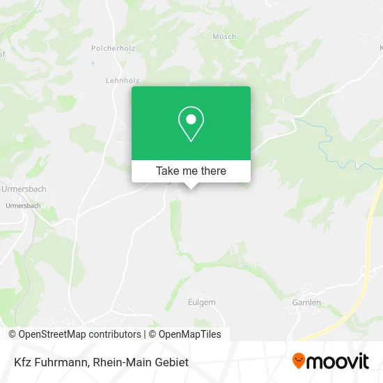 Карта Kfz Fuhrmann