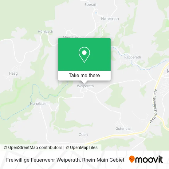 Карта Freiwillige Feuerwehr Weiperath