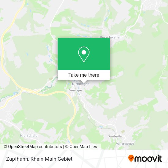 Карта Zapfhahn