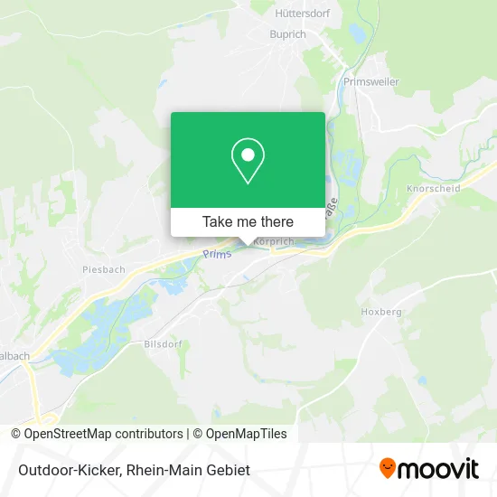 Карта Outdoor-Kicker