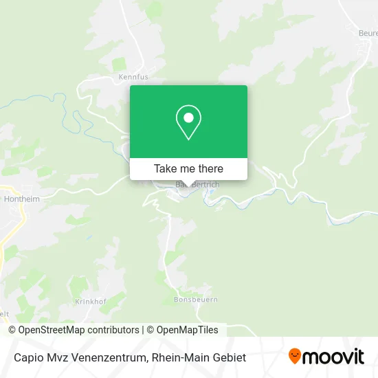Карта Capio Mvz Venenzentrum