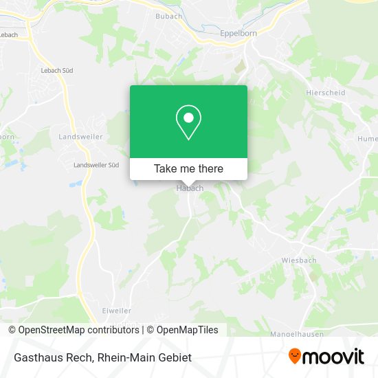 Карта Gasthaus Rech