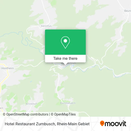 Карта Hotel Restaurant Zumbusch