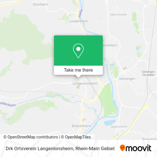 Карта Drk Ortsverein Langenlonsheim