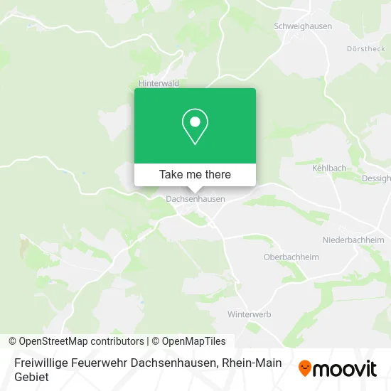 Карта Freiwillige Feuerwehr Dachsenhausen