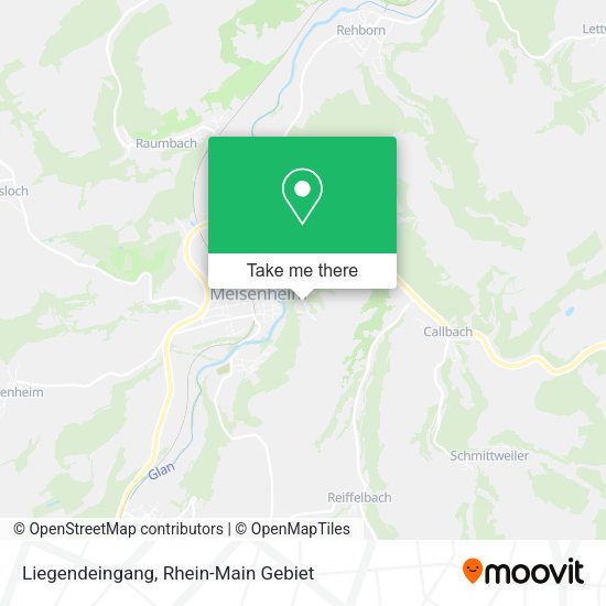 Карта Liegendeingang