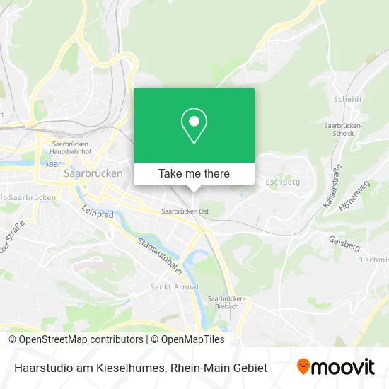 Карта Haarstudio am Kieselhumes