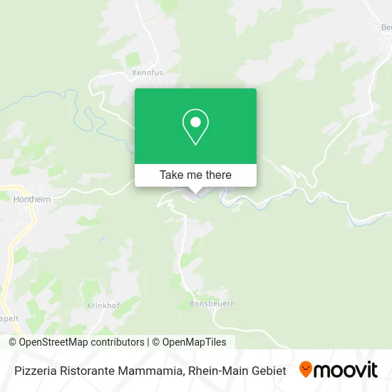 Карта Pizzeria Ristorante Mammamia