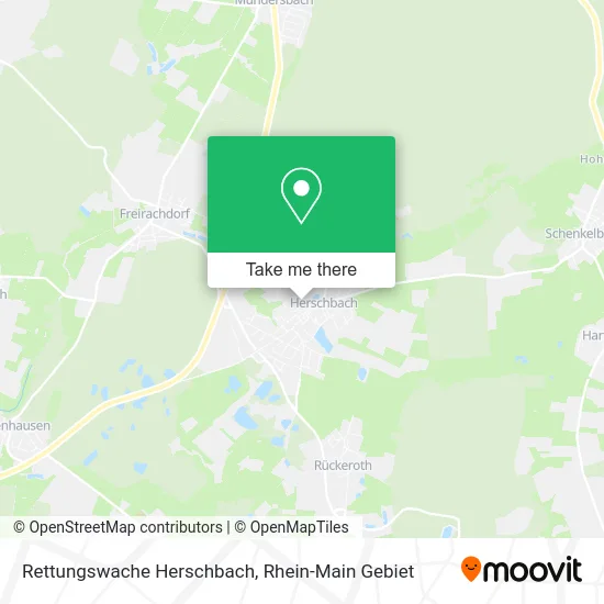 Карта Rettungswache Herschbach